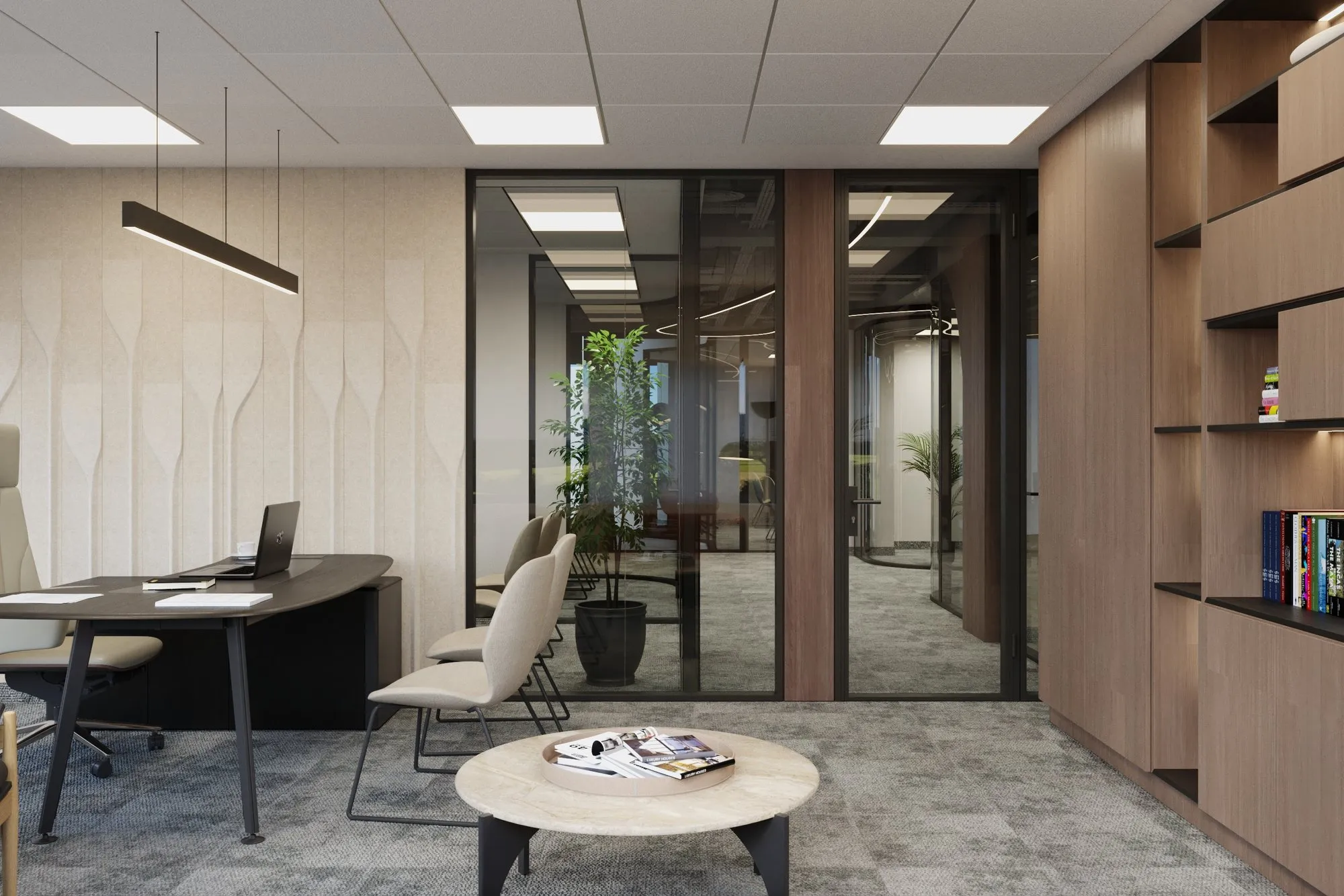 Spațiu de birouri proiectat de Infinity Design Office